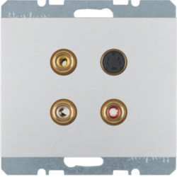 K.5 Gniazdo 3 x cinch/S-Video 3315327003