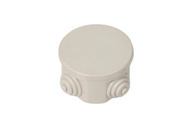 Puszka natynkowa 65x35mm tworzywo IP44 szara OL20001