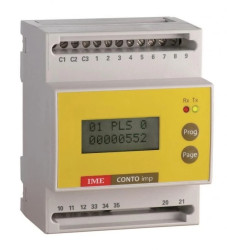 Licznik impulsów 6+6 impulsowe/RS485 A230V CONTO imp IF4C001