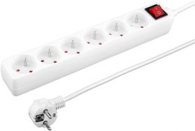 Listwa antyprzepiÄciowa 6 gniazd 5.0m biaĹa