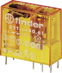 Finder 40.61.8.230.4300 Przekaźnik SMT 230 V/AC 16 A 1 NO 1 szt.