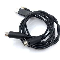 Kabel audio FT8 USB 90 cm kompatybilny z FT817 FT818ND FT857 FT857D FT897 Akcesoria radiowe Stabilne połączenie Plug and Play Na