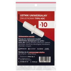 Ustnik uniwersalny dwustronny typu ADC AISKO do alkomatów opakowanie (10 szt.)