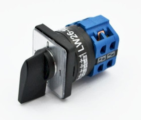 LW26-10-M0-F/1P 0-3 przełącznik krzywkowy obrotowy OFF-3x ON, 10A / 400Vac