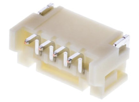 Wtyk PCB 4-pinowe raster: 2mm -rzędowe RS PRO Montaż powierzchniowy Męski 2A 100V