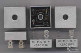 15A/1000V KBPC1510 KONEKTOROWY MOSTEK PROSTOWNICZY