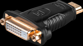 68930 HDMI Adapter, HDMI male to DVI-D female