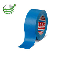 Taśma maskująca Tesa szerokość: 50mm Papier krepowany Niebieski