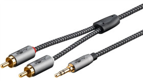 Kabel Przejściowy Audio Aux, Jack 3,5 Mm Na Wtyczkę Stereo Rca, 3 M,...