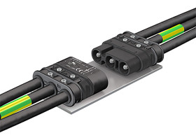 Złącze wielostykowe przemysłowe 3-pinowe Montaż na kablu Gniazdo Staubli