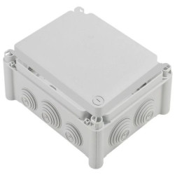 Plexo55 Puszka prostokątna 180x140x74mm z przepustami biała 092052