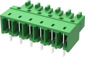 Degson 15EDGA-3.81-07P-14-00AH Obudowa złącza pin męskiego na PCB, wire-to-board, piny: 7, 8 A, 1 szt.
