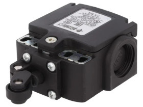 FX502 Wyłącznik krańcowy rolka z tworzywa Ø14mm NO + NC 10A PG13,5