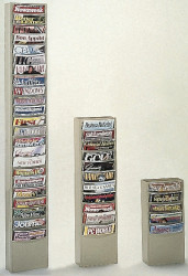 Literature rack,914x248x105mm 11 pocket