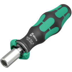 Wera 05051492001 838 RA S Bit-holding Handle - Ratchet Func 1/4" 1/4" x 102mm