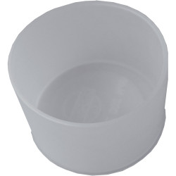 Barthelme 62399945 Round Profile For LED Strips White (diffuse) End cap