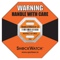 ShockWatch 2 75G Viobration - Tilt Label