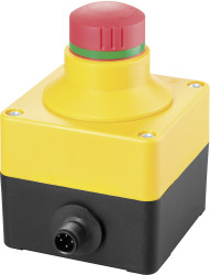 Wyłącznik awaryjny Schlegel SIL_QRBUVOO_M12, 250 V/AC, 2 NC, 1 szt.
