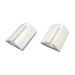 TruComponents 41121 Cable mount Self-adhesive &#xD8;3.60mm 4x thread Blk 1pcs