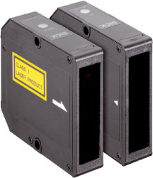 Czujniki fotoelektryczne Przez wiązkę Prostokątny SICK PNP/NPN zakres 0 → 3,5 m Światło laserowe