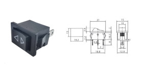 PRZEŁĄCZNIK B100G KOŁYSKOWY CHWILOWY STRZAŁKI