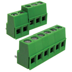 CamdenBoss CTB0158/6 6 Way 5.08mm Pitch 90&#xB0; Interlocking Terminal Block 20A