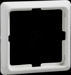 504314 Adapter frame, for flush-mounted inserts, RENOVATION, pure white