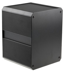 Obudowa radiatora Aluminium wytłaczane szerokość zew. 200 mm długość zew. 200 mm wys. zew. 264 mm RS PRO IP40 Czarny