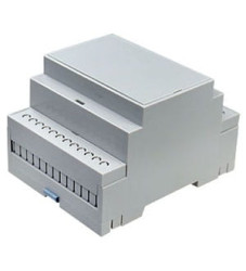 D4MG obudowa modułowa na szynę DIN; 71x57,7x9,2mm