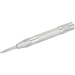 Bahco 1157 Automatic Centre Punch with Hardened Steel Point 130 x 15 x 2mm