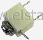 Jack 2,5 GN mono przykręcane białe