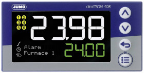 Kompaktowy sterownik Jumo 00680795 (S x W) 48 mm x 96 mm