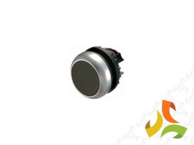 Przycisk płaski, napęd przycisku M22-D-S,z samopowrotem czarny, 216590 EATON-MOELLER