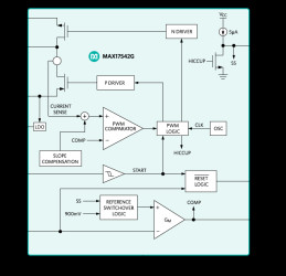 42V, 1A, Ultra-Small, High-Efficiency, Synchronous Step-Down DC-DC Converter