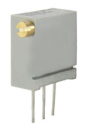 Potencjometr dostrojczy 2kΩ THT 0.5W 20 -zwoje Regulacja boczna 2,29 mm (metalowa śruba regulacyjna)