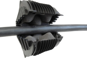 Dławnica czopowa EK186/200 (dla średni wew. rur 185-205 mm) - paczka 25 szt.