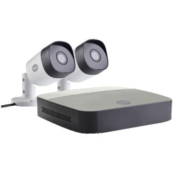 YALE SV-4C-2ABF X-2 V2 Analog CCTV 4-channel set, 2 cameras, 1080p, 1TB