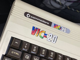VIC20 case decal