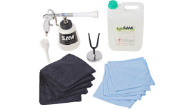 Zestaw narzędzi SAM Zestaw do czyszczenia felg puszki 5l odtłuszczającego środka czyszczącego, chłonne ściereczki z