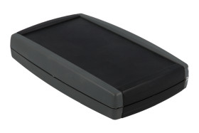 Obudowa; do przyrządów; ręczna; TEKNET TN22B.29; ABS; 155mm; 96mm; 28,2mm; czarny; z koszykiem na baterie; RoHS; Teko