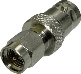 Adapter SMA BKL Electronic 0409033 złącze męskie SMA - złącze żeńskie BNC 1 szt.