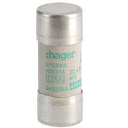 Bezpiecznik 125A 22.2 x 58mm 400V Hager