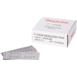 Makita F-31838 Nails galvanised compatible with Makita nail gun models.