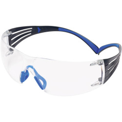 3M SF401SGAF-BLU Safety Glasses Anti-Fog Coating Blue Grey