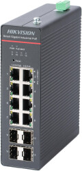 Switch Hikvision DS-3T1512HP-SI-8P4FKIT(75W) LinkVu
