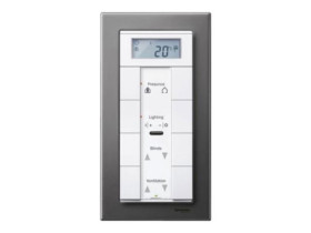 MERTEN M-ELEGANCE metal ramka 2 podwójna bez poprzeczki szary metaliczny MTN403814 SCHNEIDER ELECTRIC