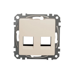 Płytka centralna AMP MOL kat. 5e/6 UTP, beżowy, Sedna Design i Elements SDD112444C