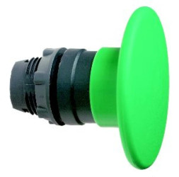 Napęd przycisku grzybkowego O 22 zatrzym. awar. zielony O 60mm, z sam. powr. ZB5AR3