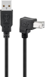 Kabel USB 2.0 Hi-Speed, czarny - Długość kabla 2 m