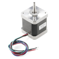 Stepper Motor - 68 oz.in (400 steps/rev, 300mm Wire)